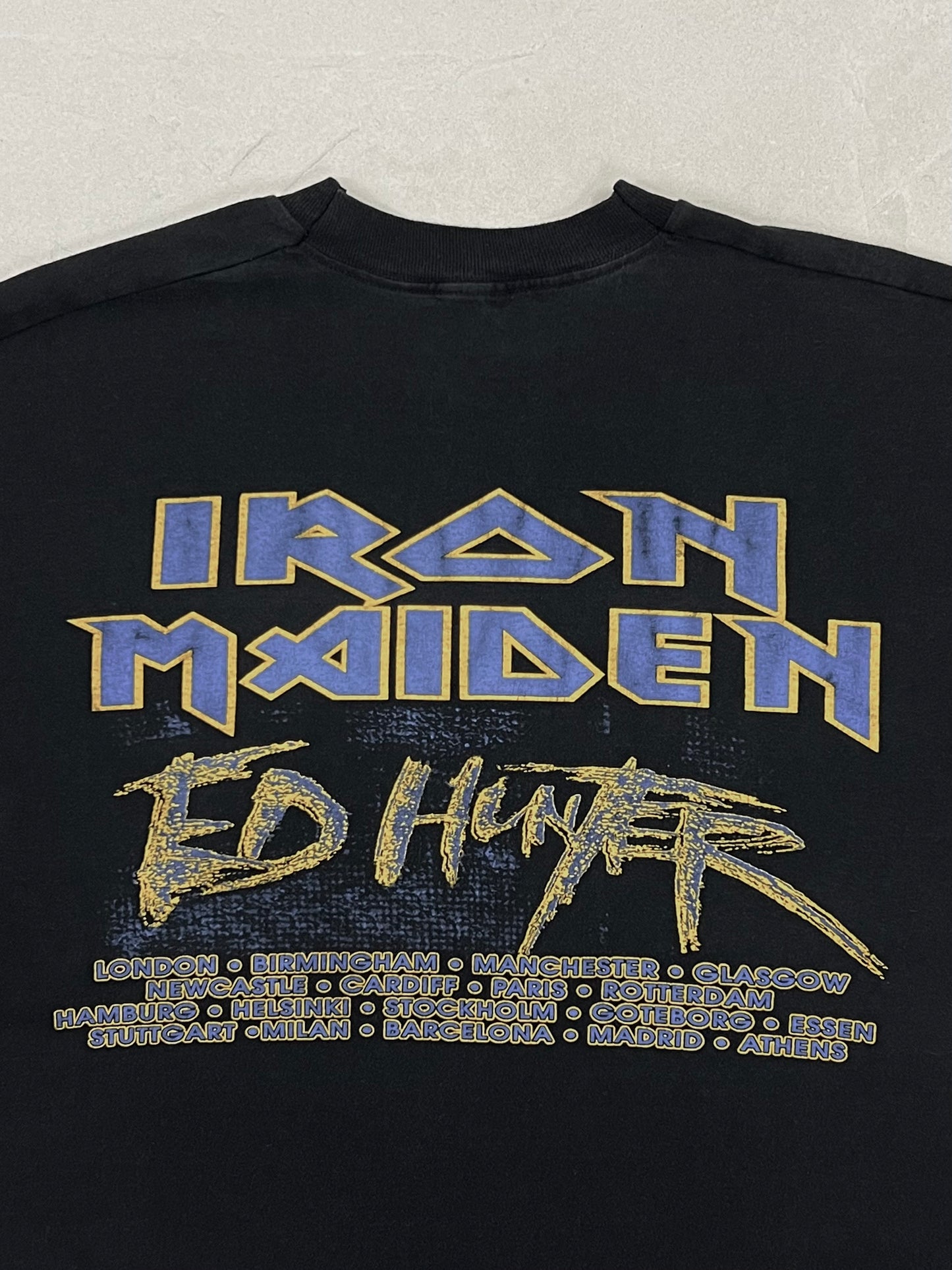 90s IRON MAIDEN ED HUNTER TOUR T-SHIRT