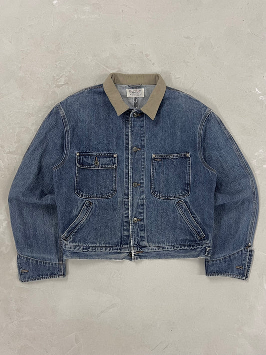 90s RALPH LAUREN MADE IN USA DENIM JACKET