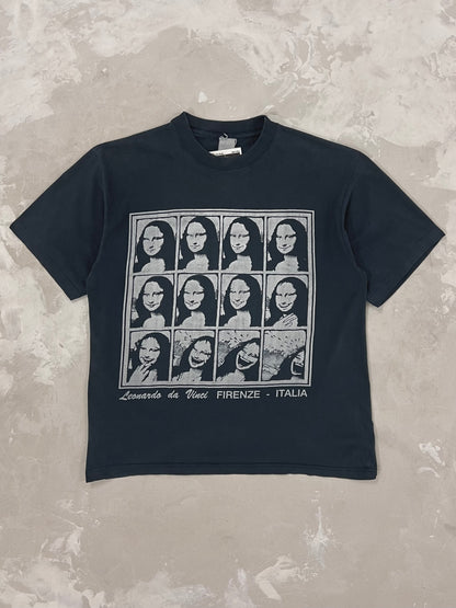 90s LEONARDO DA VINCI MONA LISA T-SHIRT