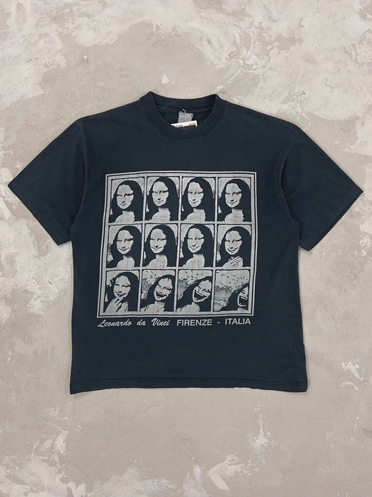 90s LEONARDO DA VINCI MONA LISA T-SHIRT