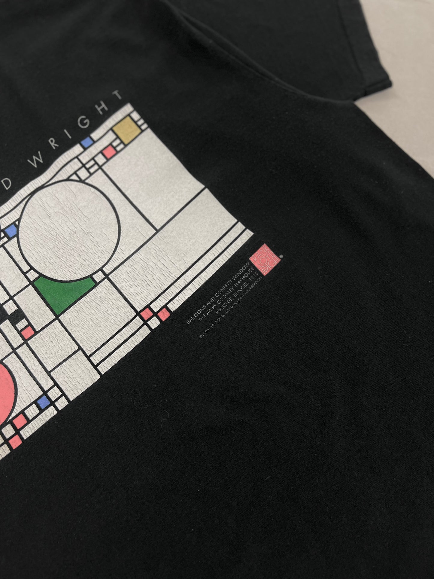 90s FRANK LLOYD WRIGHT T-SHIRT