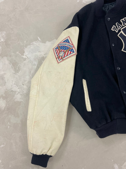 90s NEW YORK YANKEES VARSITY JACKET