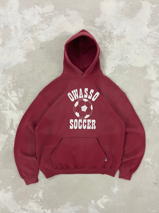 90s RUSSELL HOODED SWEATSHIRT