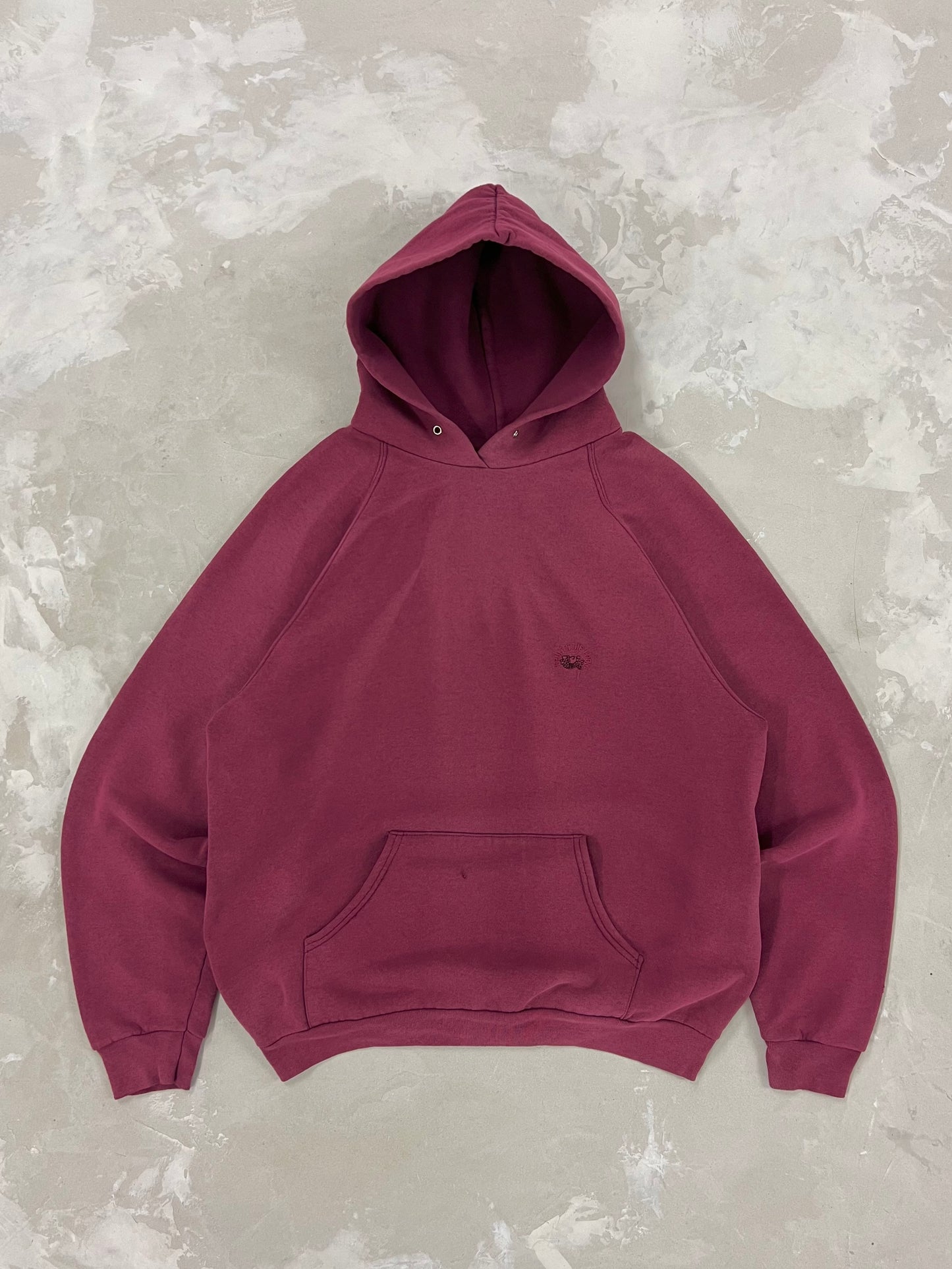 90s FRUIT OF THE LOOM HOODED SWEATSHIRT