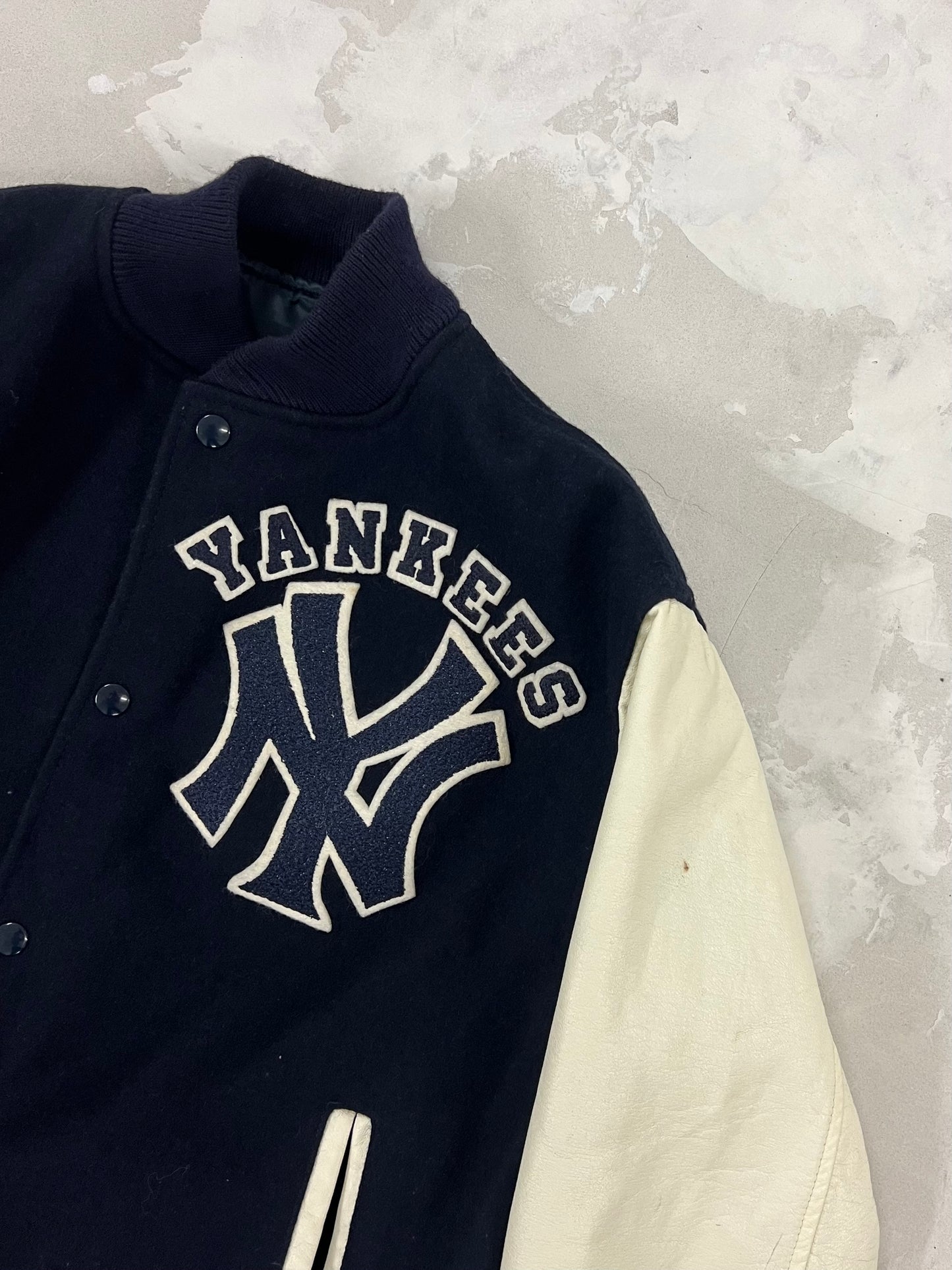 90s NEW YORK YANKEES VARSITY JACKET