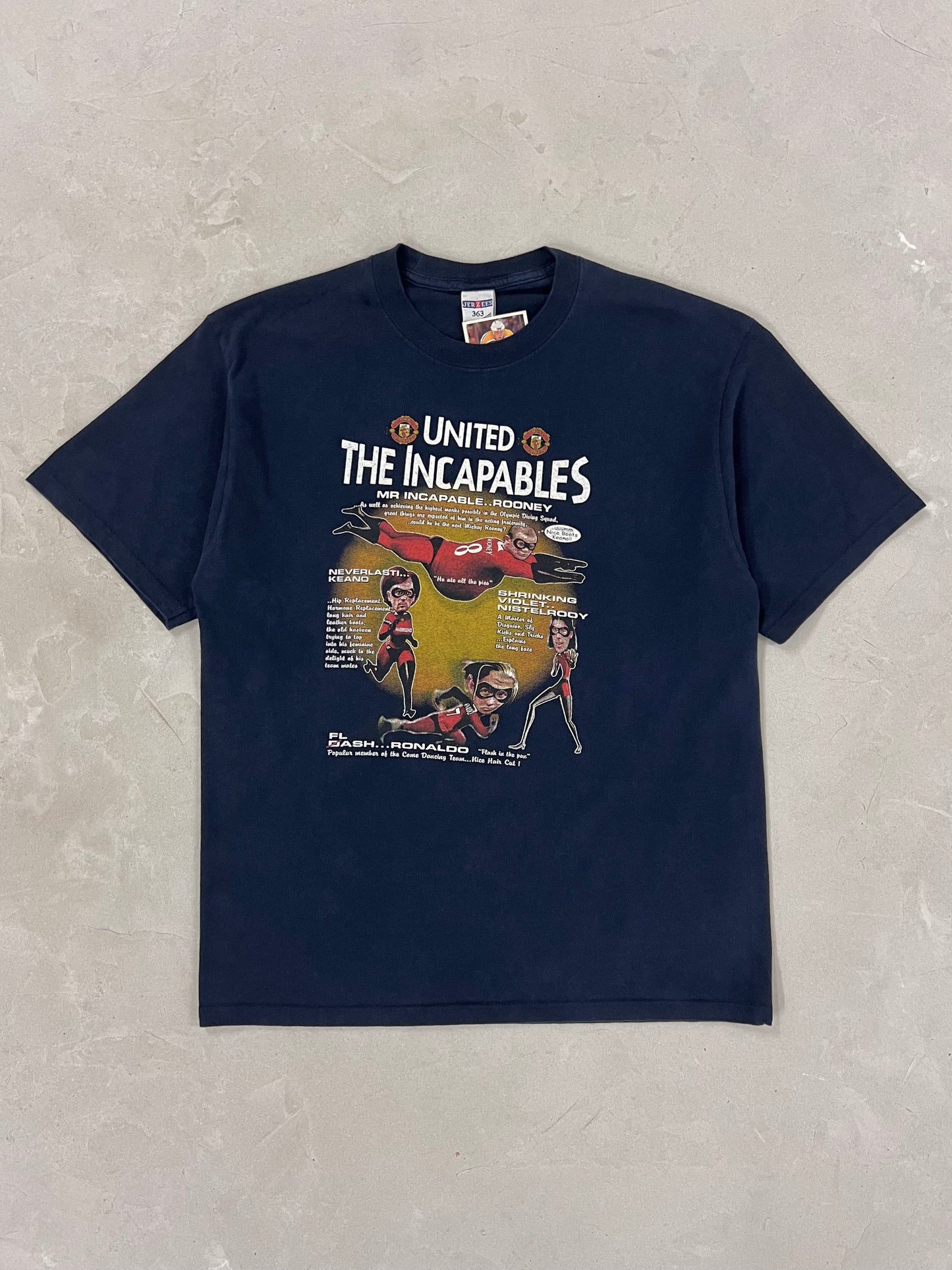 00s UNITED THE INCAPABLES T-SHIRT